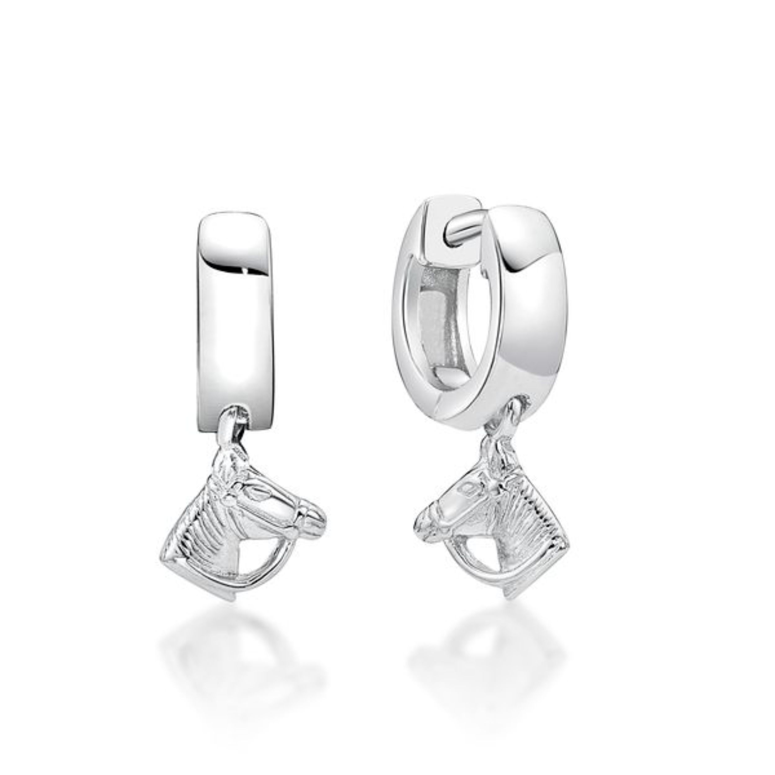 Picture of HUGGIE, HORSE HEAD DANGLE 3.2 x 9.6 mm