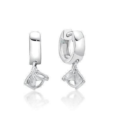 Picture of HUGGIE, HORSE HEAD DANGLE 3.2 x 9.6 mm