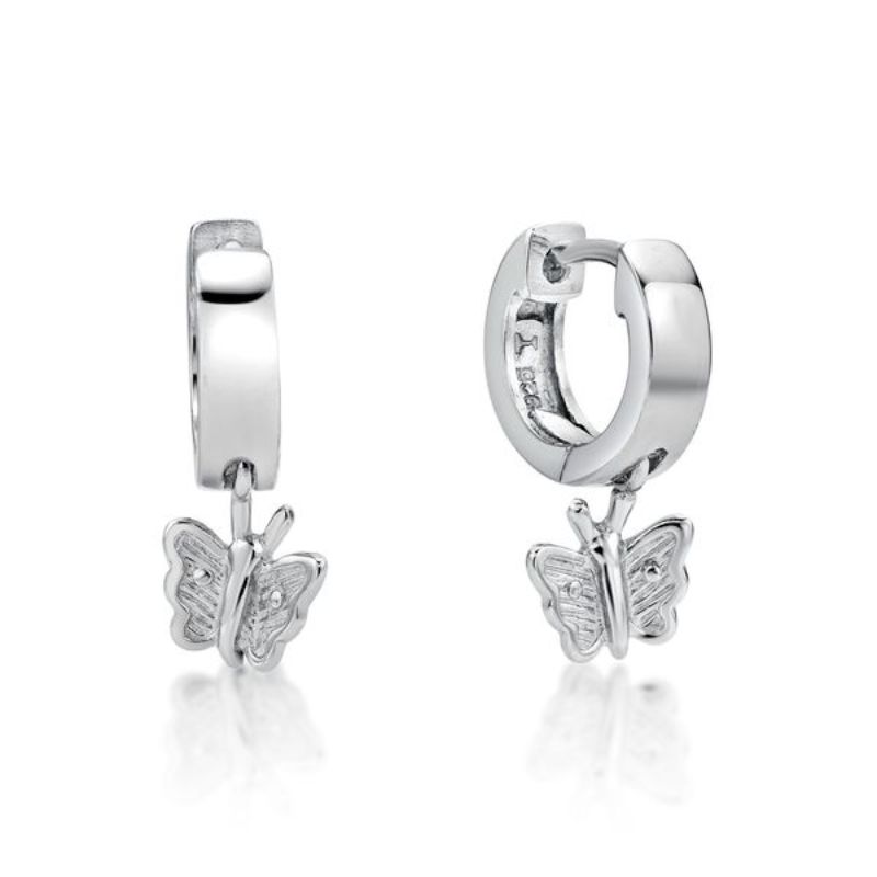 Picture of HUGGIE, BUTTERFLY DANGLE 3.2 x 9.6 mm