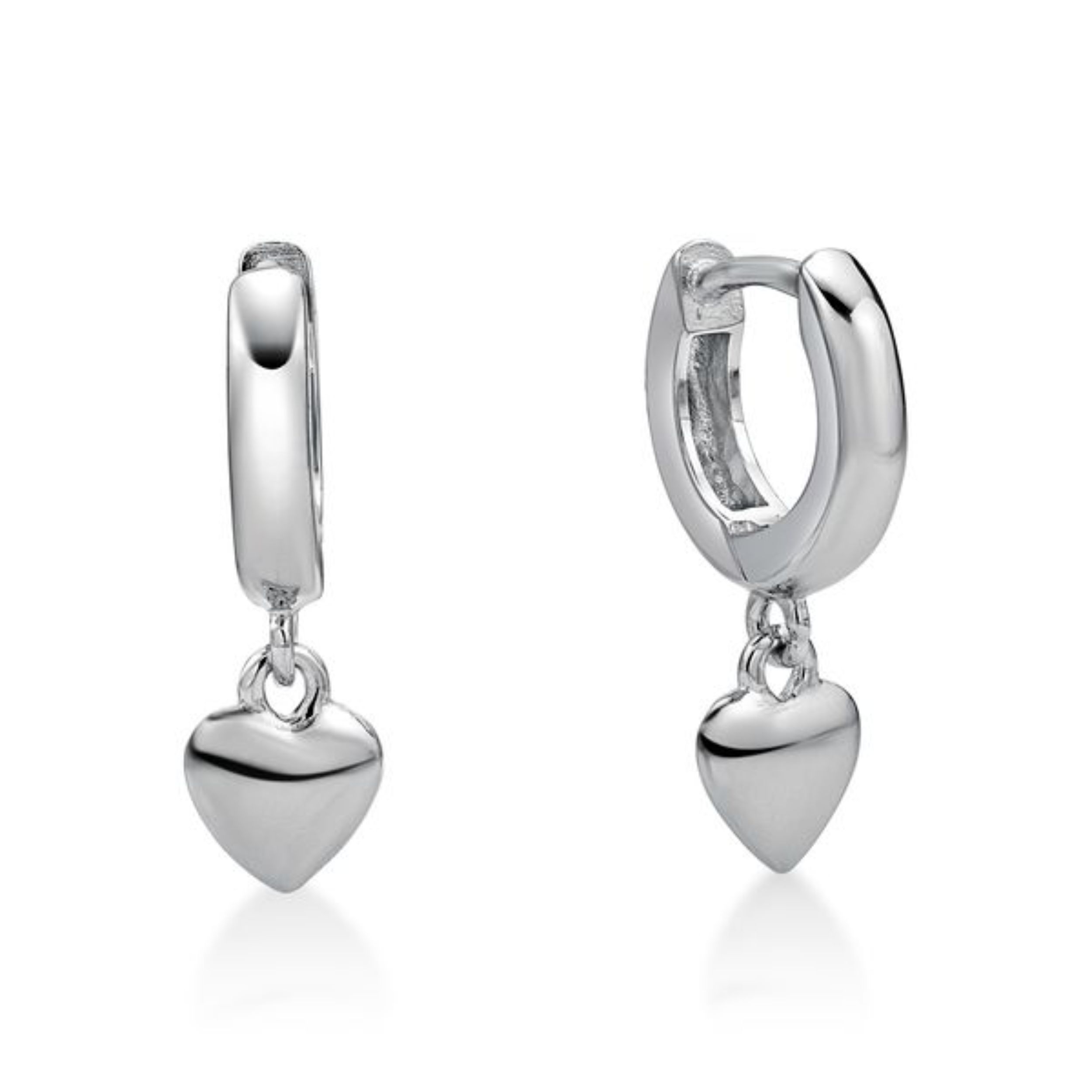 Picture of HUGGIE, HEART DANGLE 3.2 x 9.6 mm