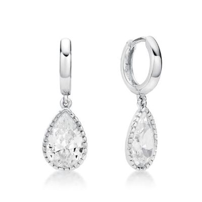Picture of HUGGIE 2.3 x 12.3 mm WITH LRG TEARDROP (9.4 x 15.7)