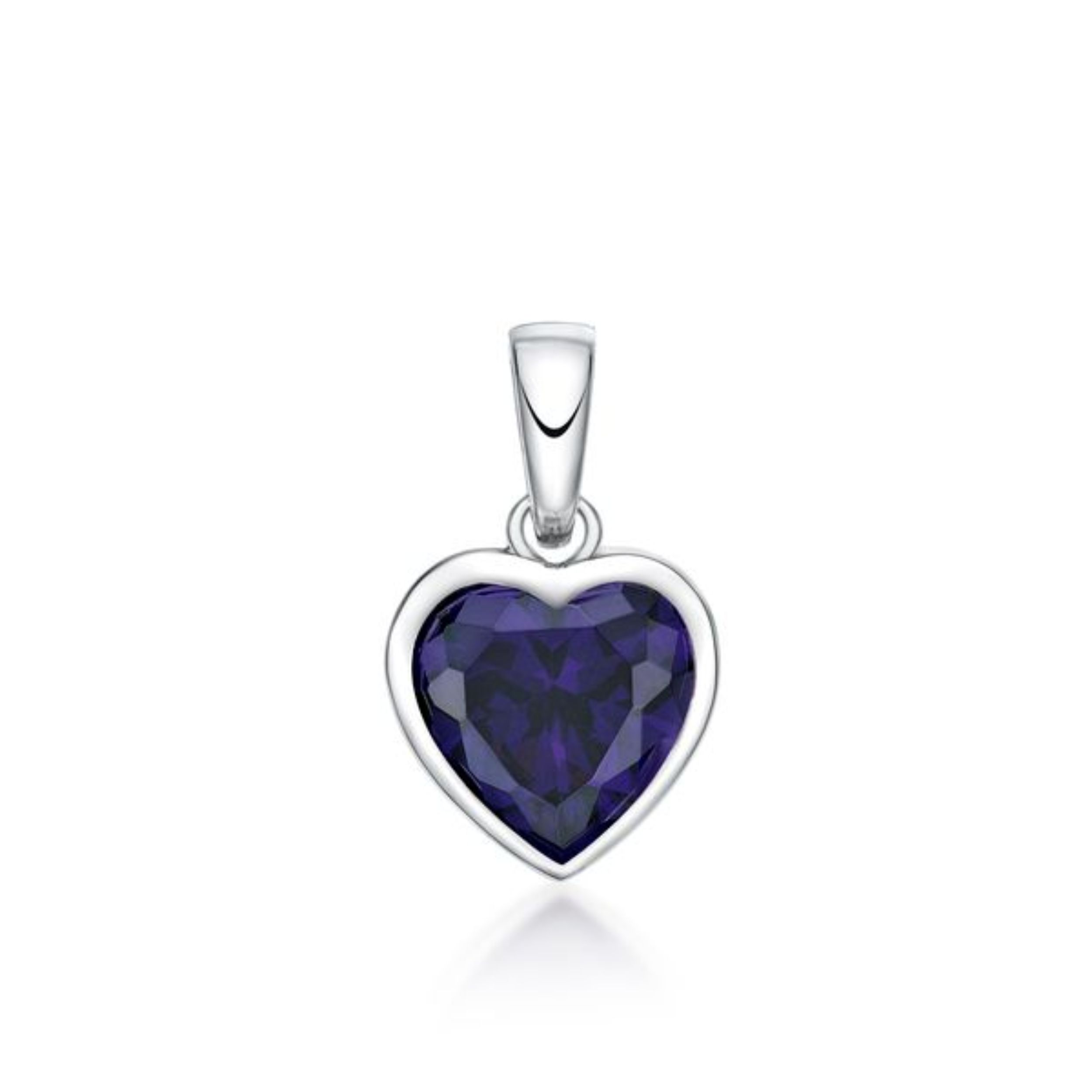 Picture of 8mm PURPLE R/O HEART