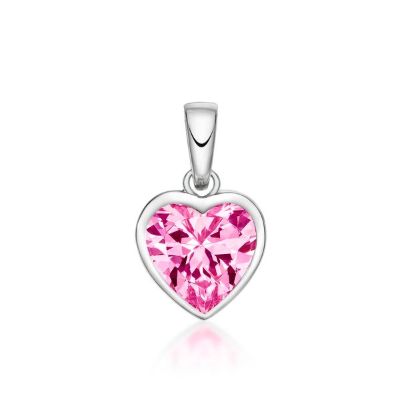 Picture of 8mm PINK R/O HEART