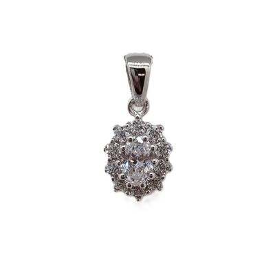 Picture of OVAL CLUSTER 11 CZ