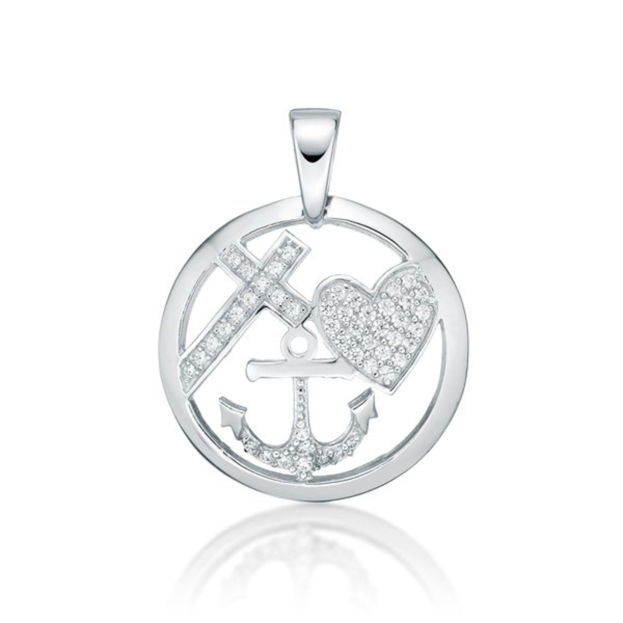 Picture of LOVE, HOPE & CHARITY,ENCIRCLED
