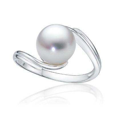 Picture of 8mm BUTTON PEARL RING