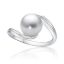 Picture of 8mm BUTTON PEARL RING