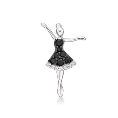 Picture of DANCER, PRETTY DRESS  BLK&WHT.