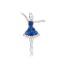 Picture of DANCER, PRETTY DRESS  BLUE&WHT.