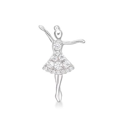 Picture of DANCER, PRETTY DRESS ALL WHT.