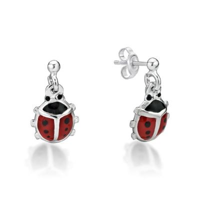 Picture of LADY BEETLE & BALL STUDS