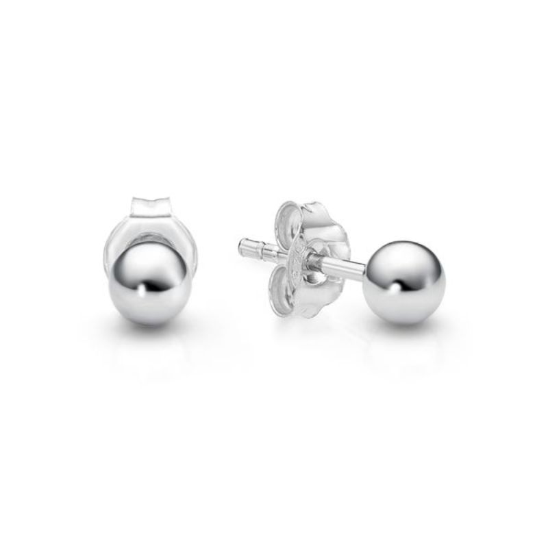 Picture of 3mm SILVER HOLLOW BALL STUDS