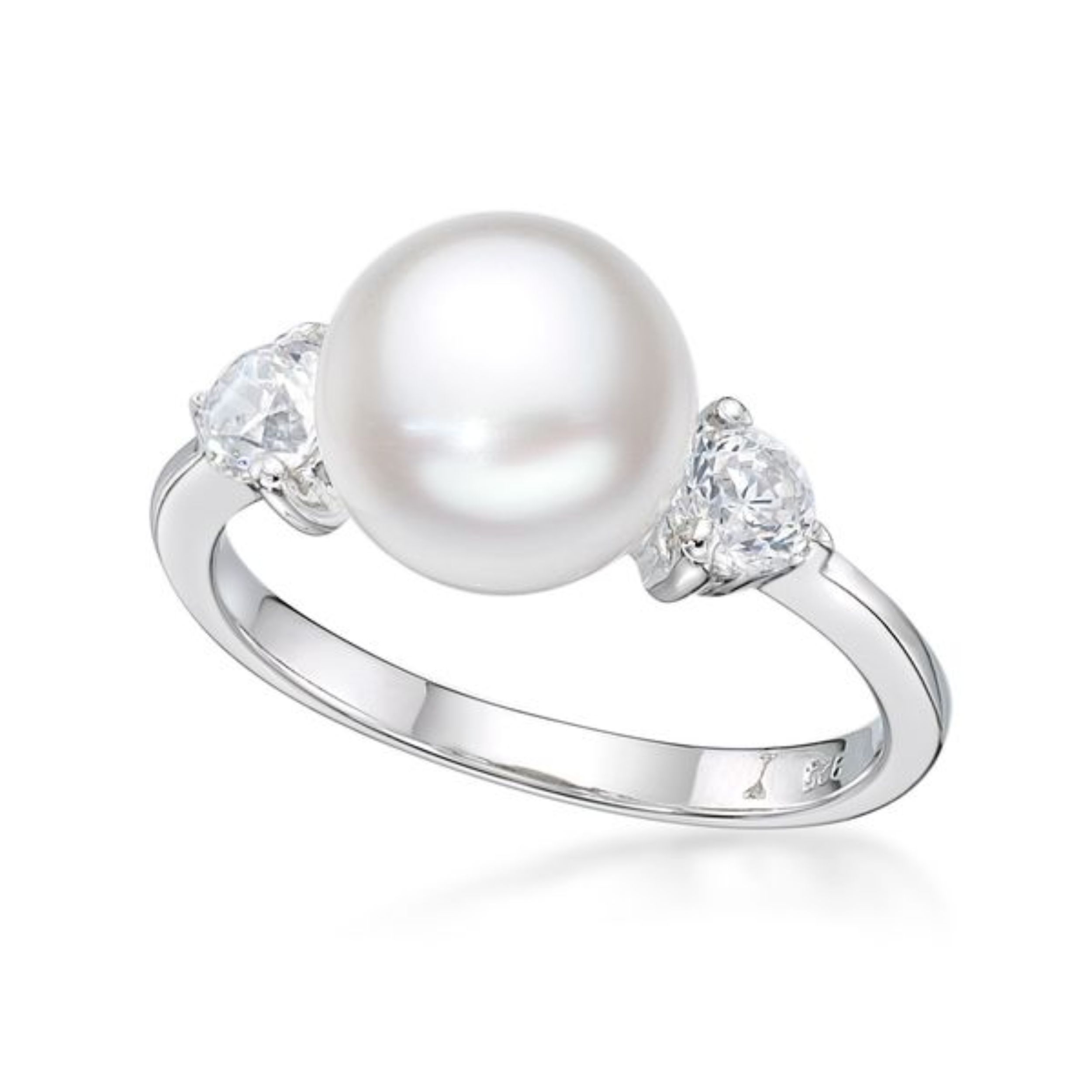 Picture of  PEARL 3.75mm SIDE STONES