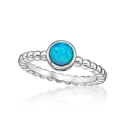 Picture of  BUBBLE RING MIT SYN. OPAL