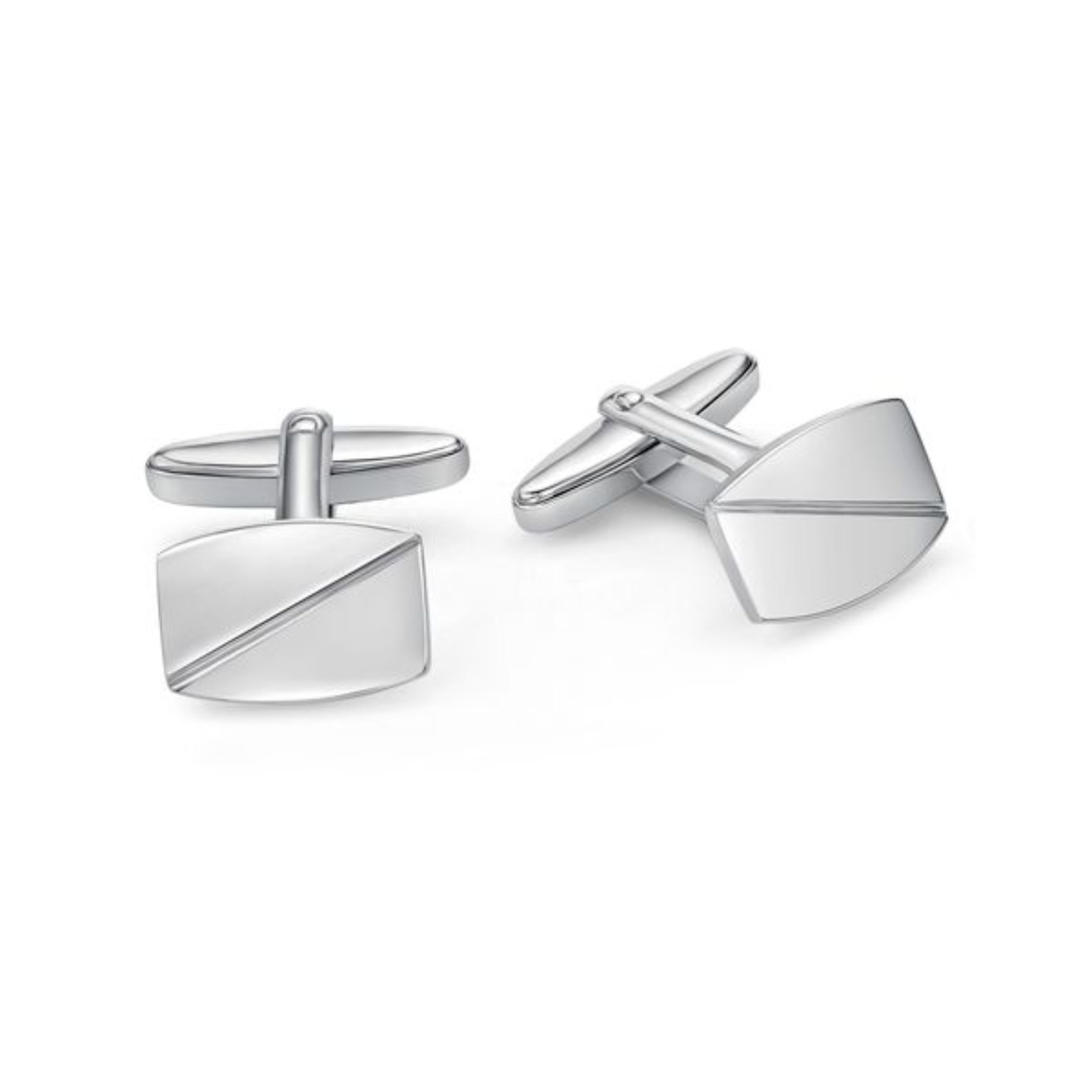 Picture of CUFFLINKS,RD'D RECT, DIAGONAL