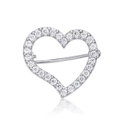 Picture of FUN HEART BROOCH