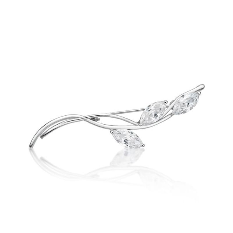 Picture of BROOCH,3xCZ MARQ