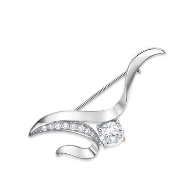 Picture of BROOCH, TULIP, CZ