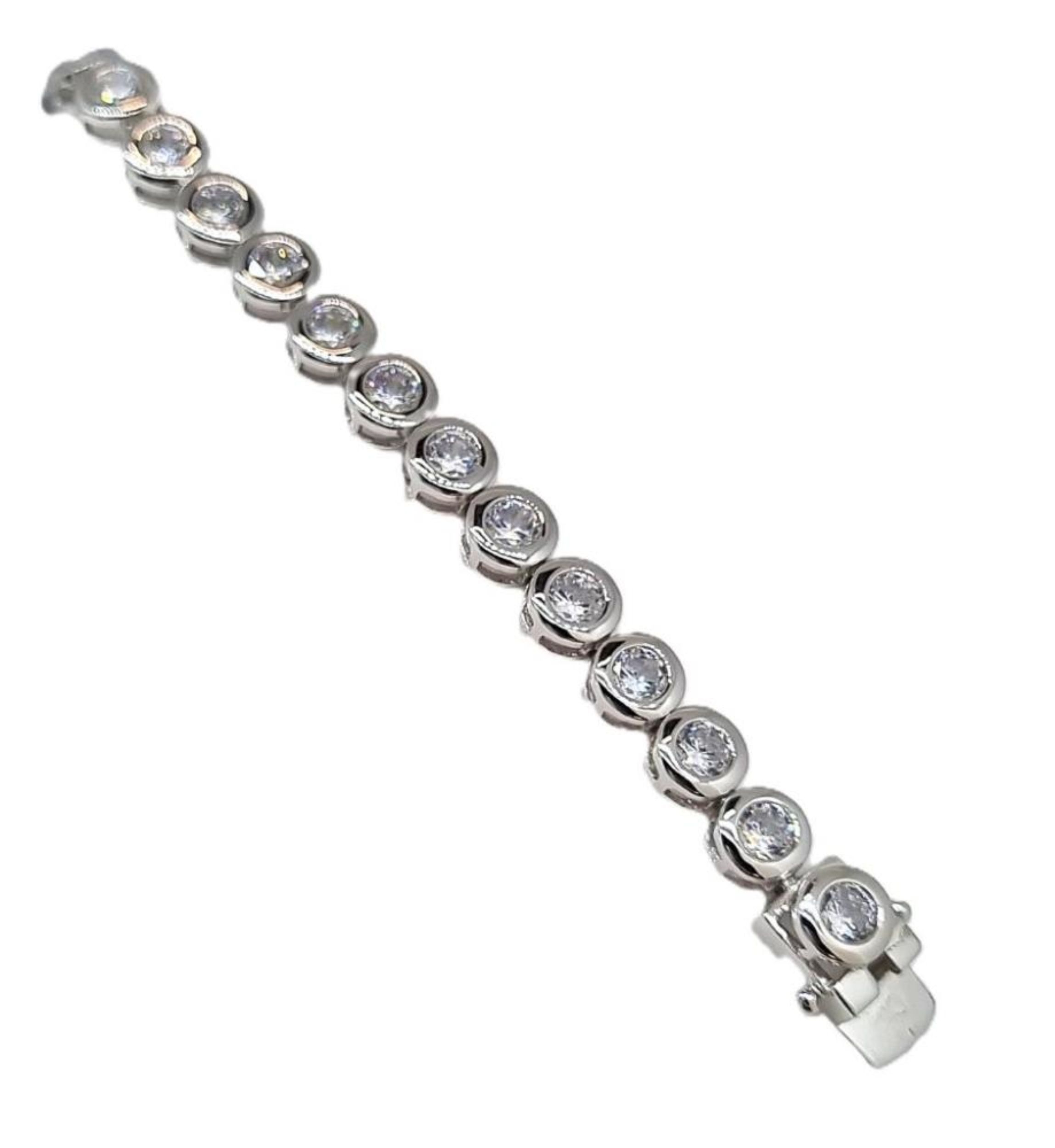 Picture of 4mm, TENNIS B'L, BEZEL, 18cm