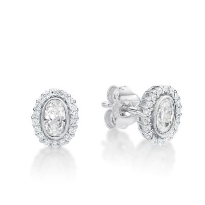 Picture of STUD, BEZEL OVAL, CLAW CLUSTR