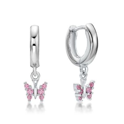 Picture of HUGGIE, BUTTERFLYING, PINK, 2.6 x 11.3 mm