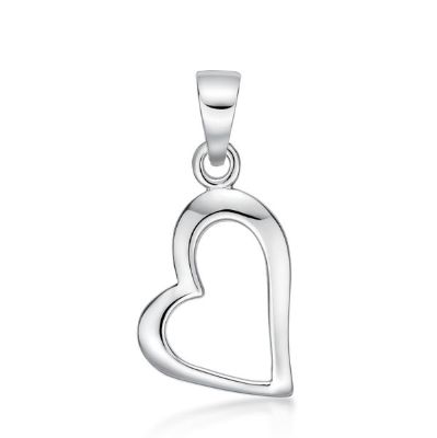 Picture of HEART PENDANT, ALL POLISH