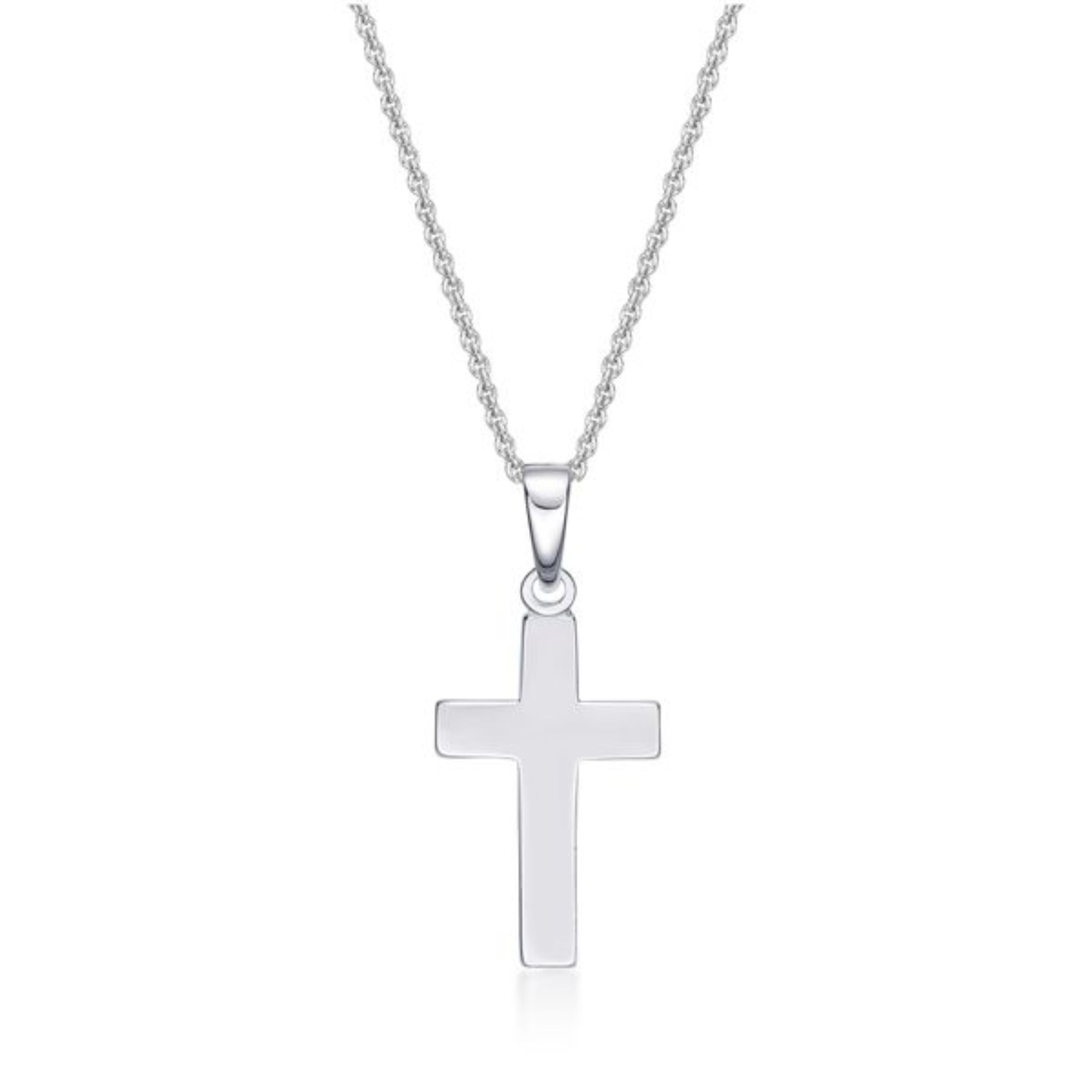 Picture of CROSS, SM. SILVER, PEND. with CHAIN