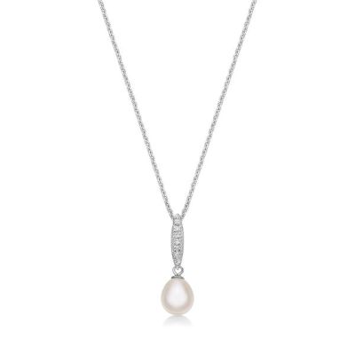 Picture of DANGLE,FW.8mm 6x 1mm. WHT with CHAIN