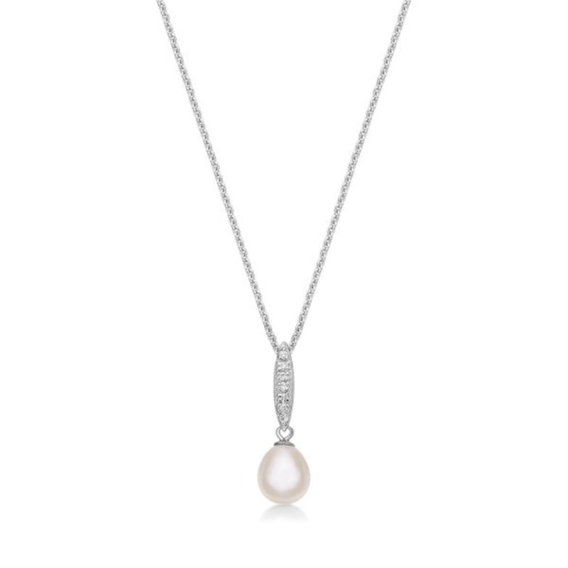 Picture of DANGLE,FW.8mm 6x 1mm. WHT with CHAIN