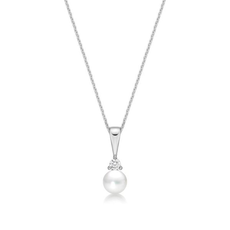 Picture of 6mm FW BUTTON & CZ with CHAIN