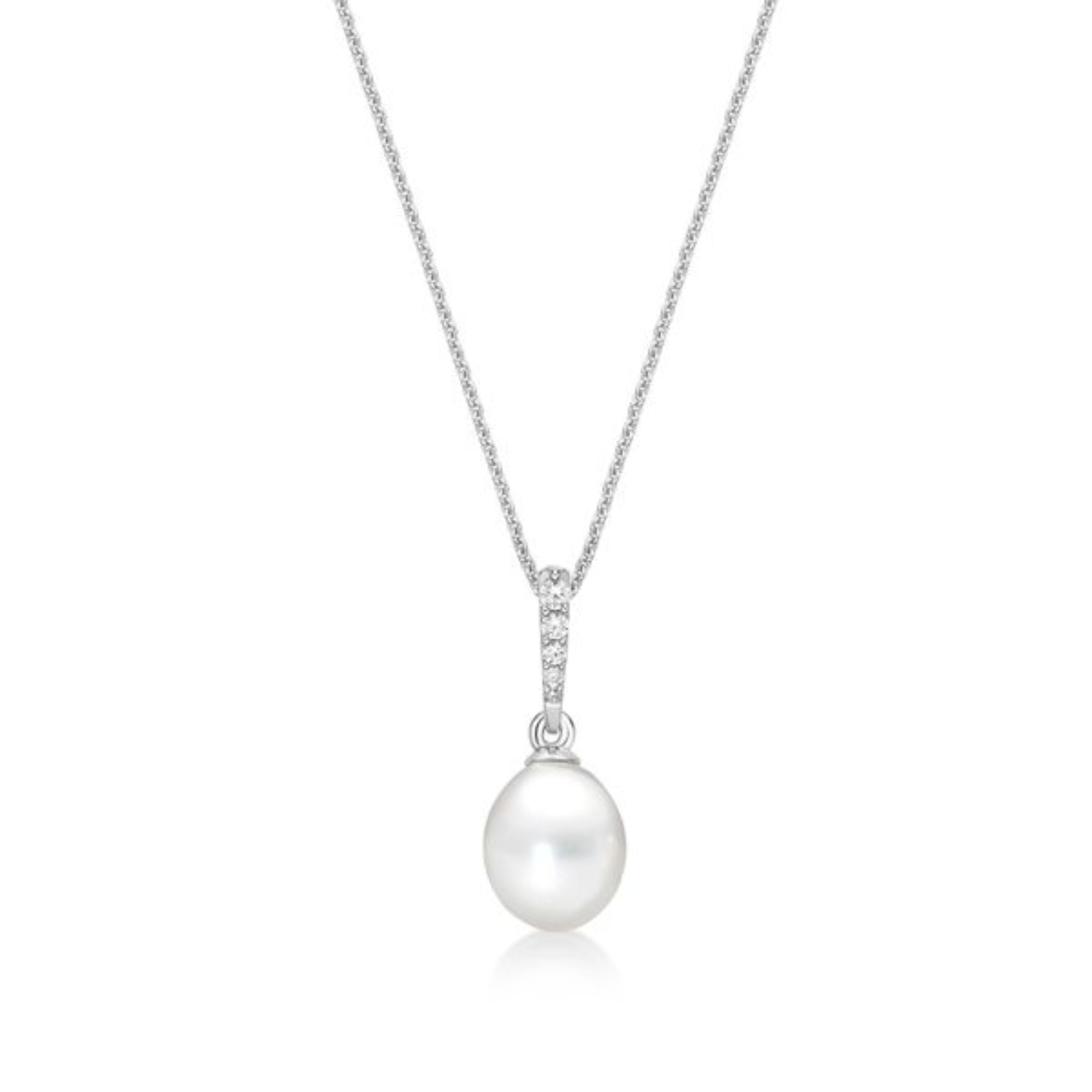 Picture of 8.5mm FWDROP,SHORT TAPR, 5x CZ with CHAIN
