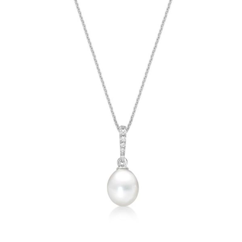 Picture of 8.5mm FWDROP,SHORT TAPR, 5x CZ with CHAIN