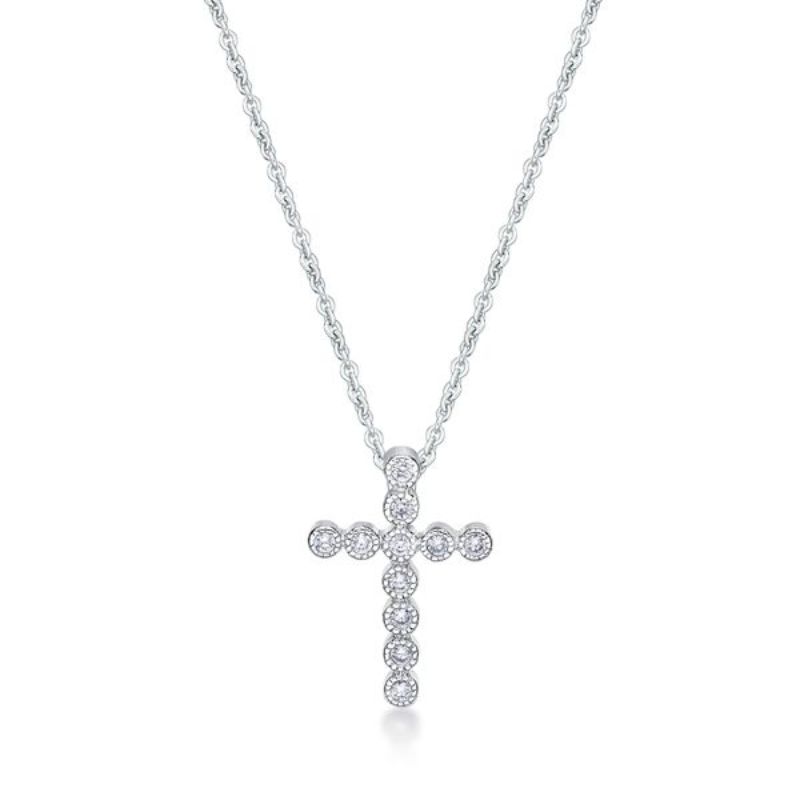 Picture of MILL GRAIN CROSS, SLIDER SML with CHAIN