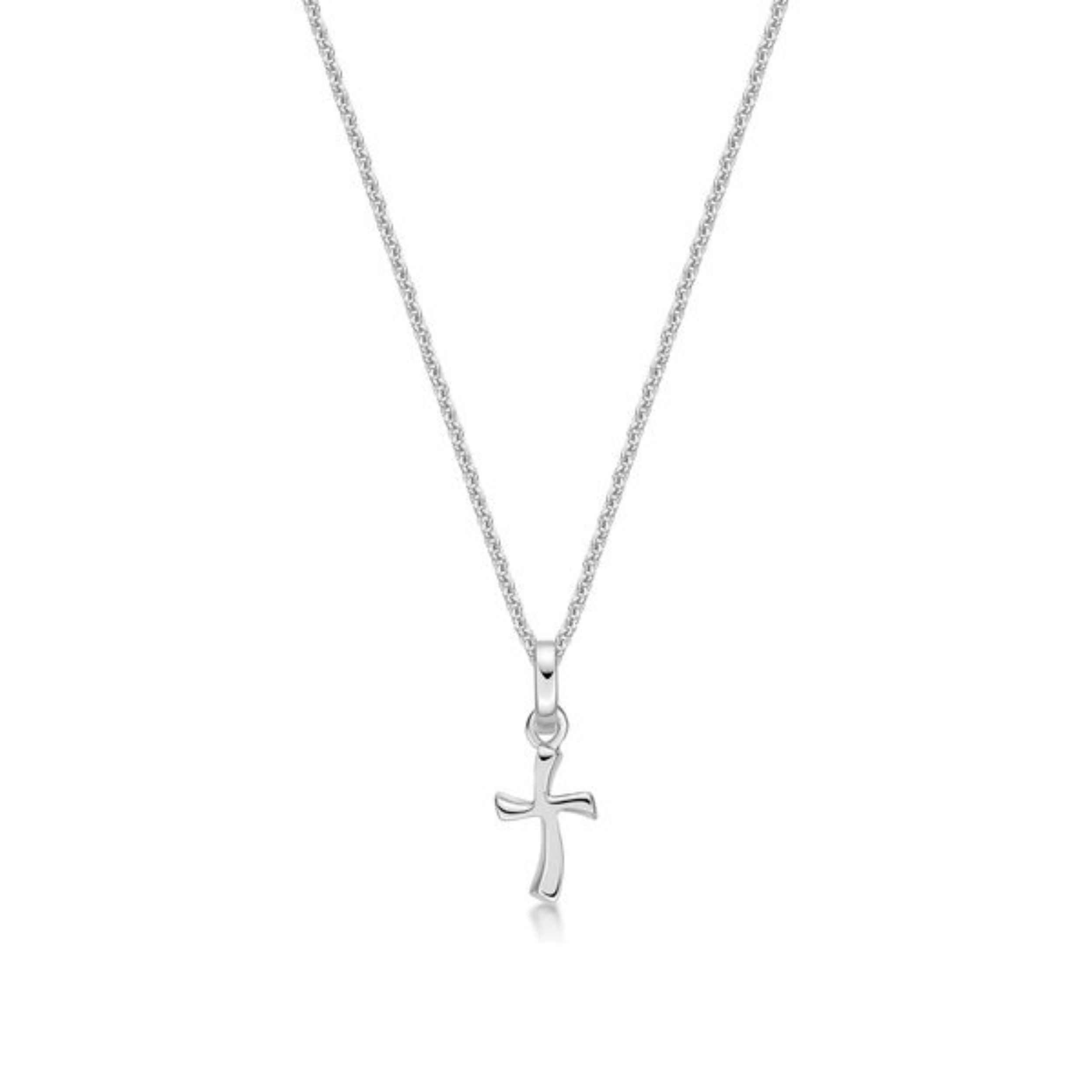 Picture of TINY WOBBLY CROSS PD. with chain