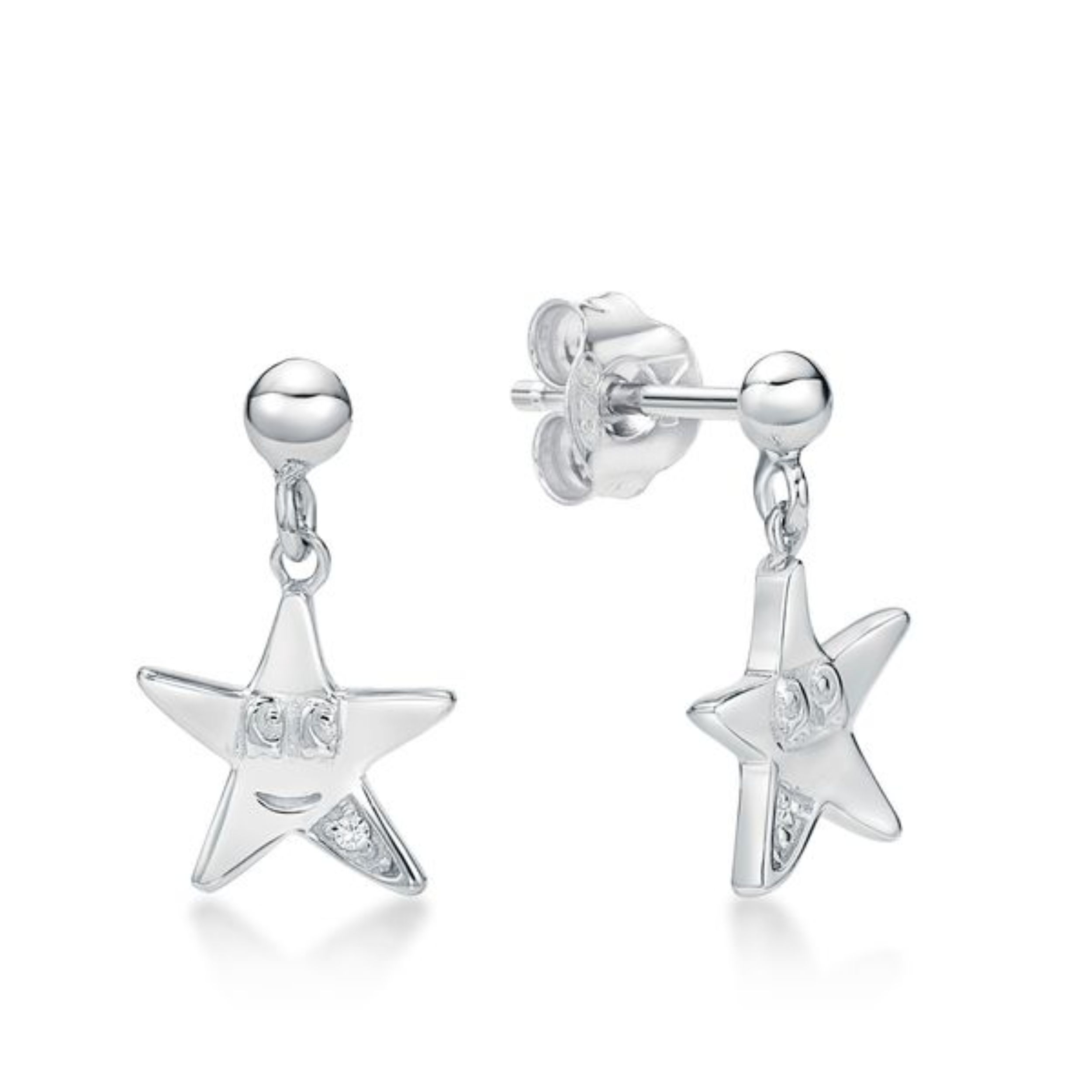 Picture of STAR PIN BALL EARRING