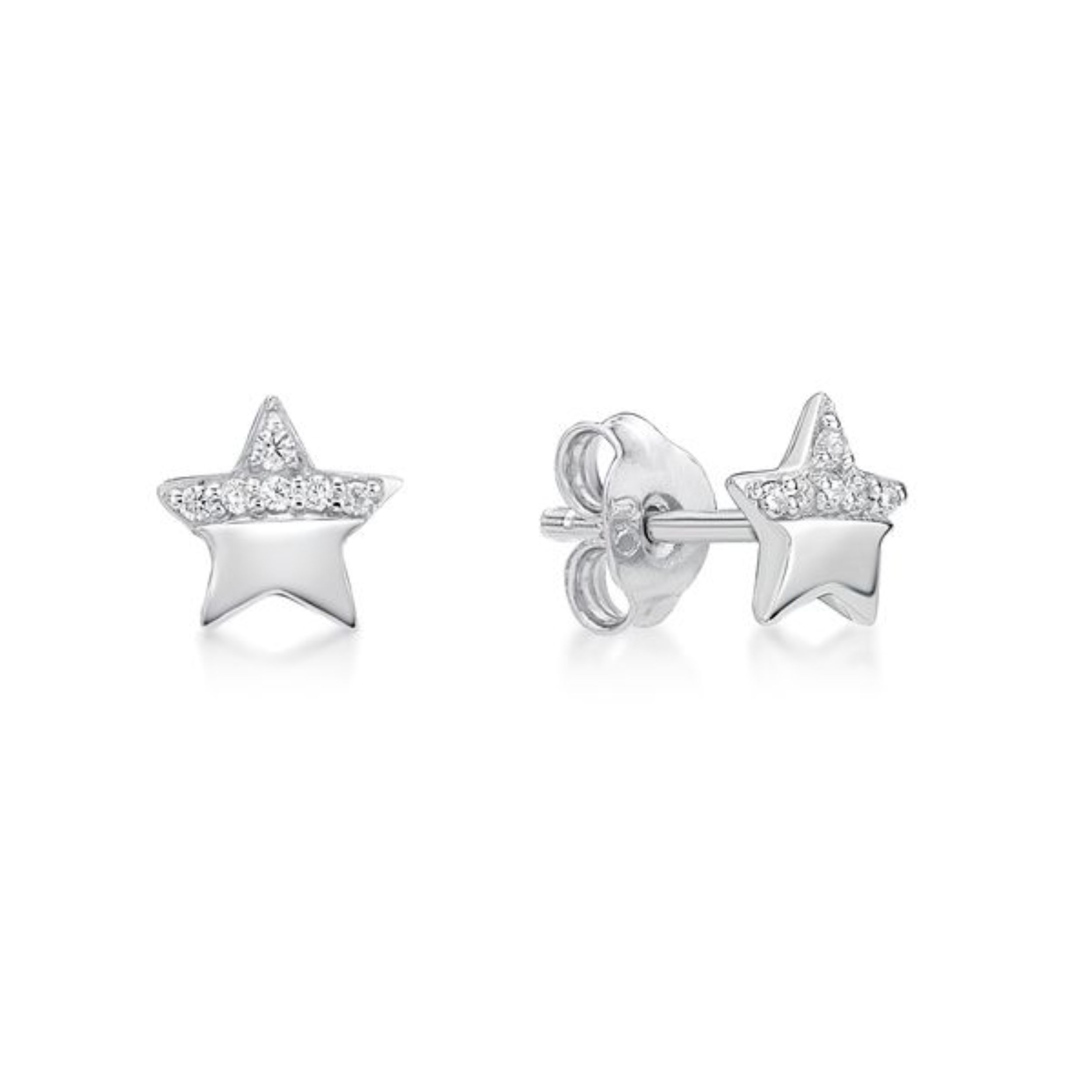 Picture of STAR, WHITE CZ ALL POL