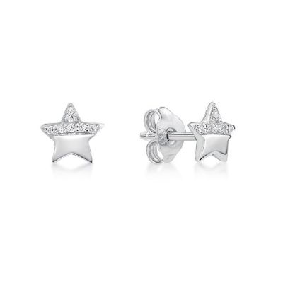 Picture of STAR, WHITE CZ ALL POL