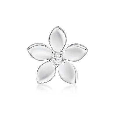 Picture of PENDANT FLOWER W/CZ ALL POLISHED