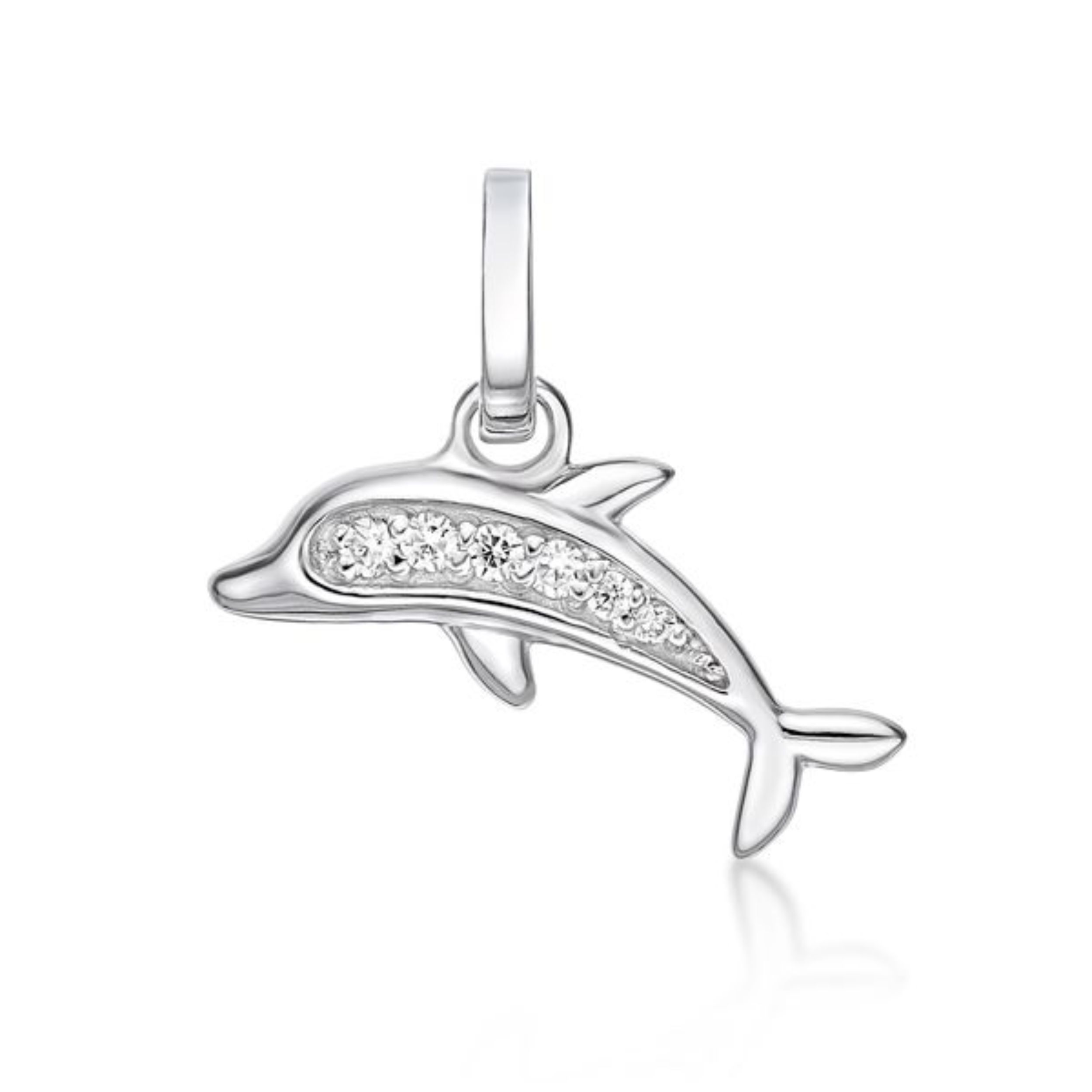 Picture of DOLPHIN, CZ BODY, PENDANT