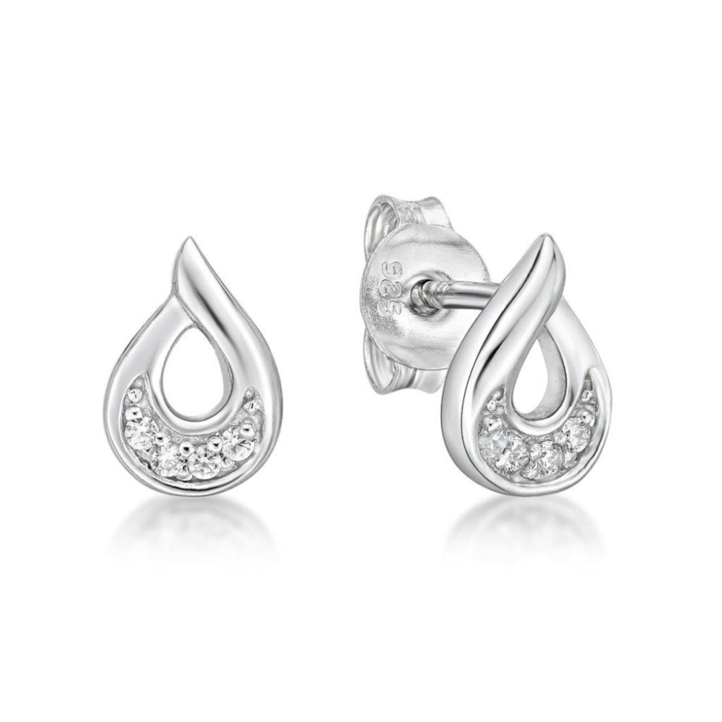 Picture of BABY BIB CZ EARRING