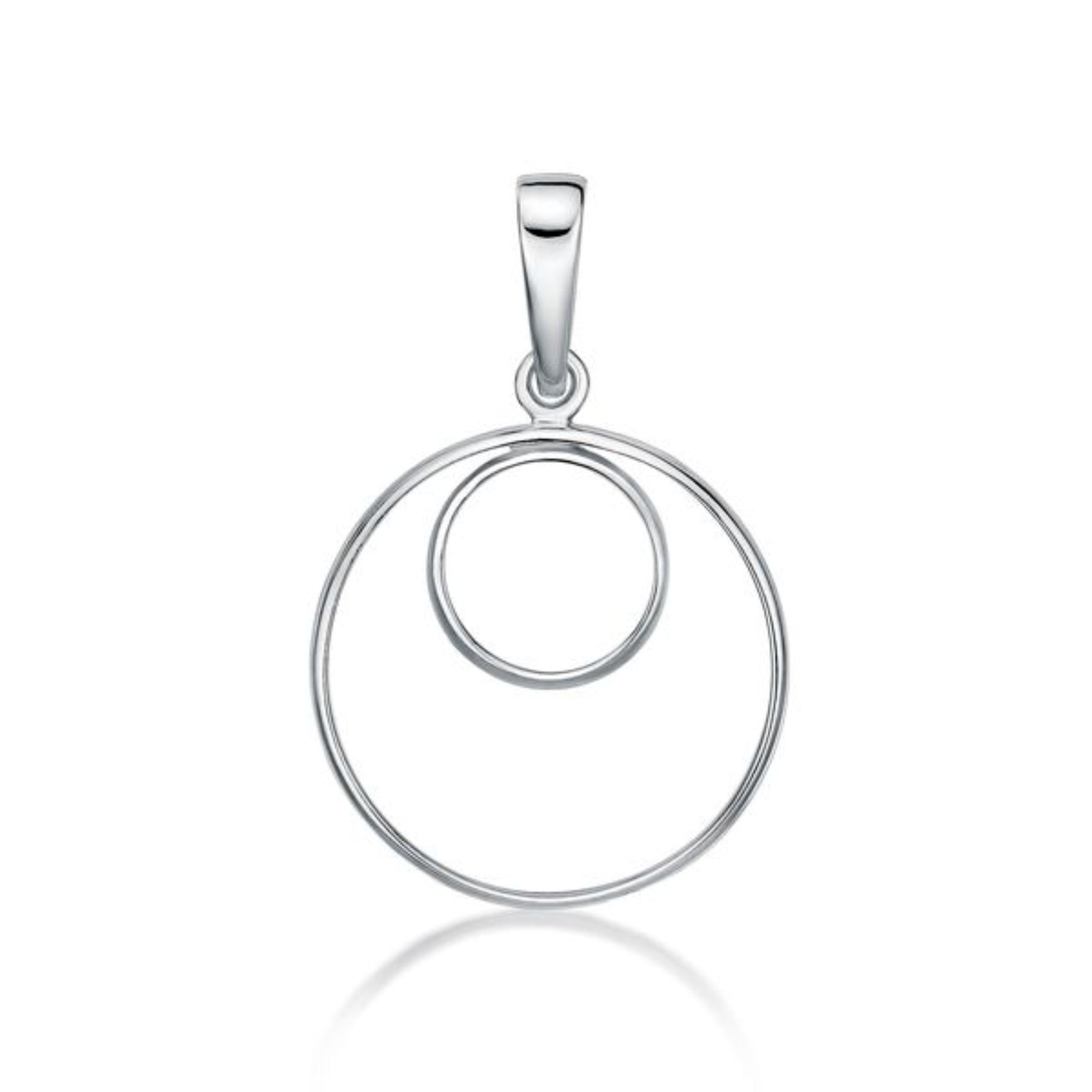 Picture of PENDANT 7mm CIRCLE HIGH-IN 14mm CIRCLE