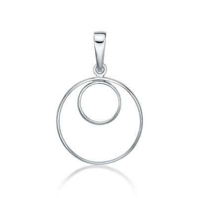 Picture of PENDANT 7mm CIRCLE HIGH-IN 14mm CIRCLE