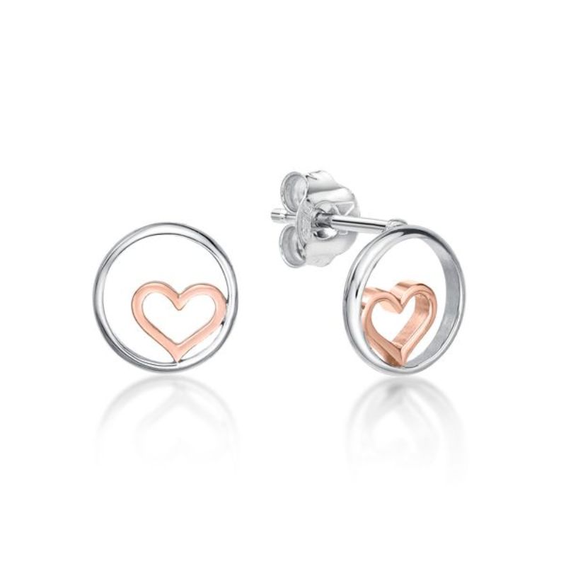 Picture of RGP HEART IN CIRCLE, STUDS