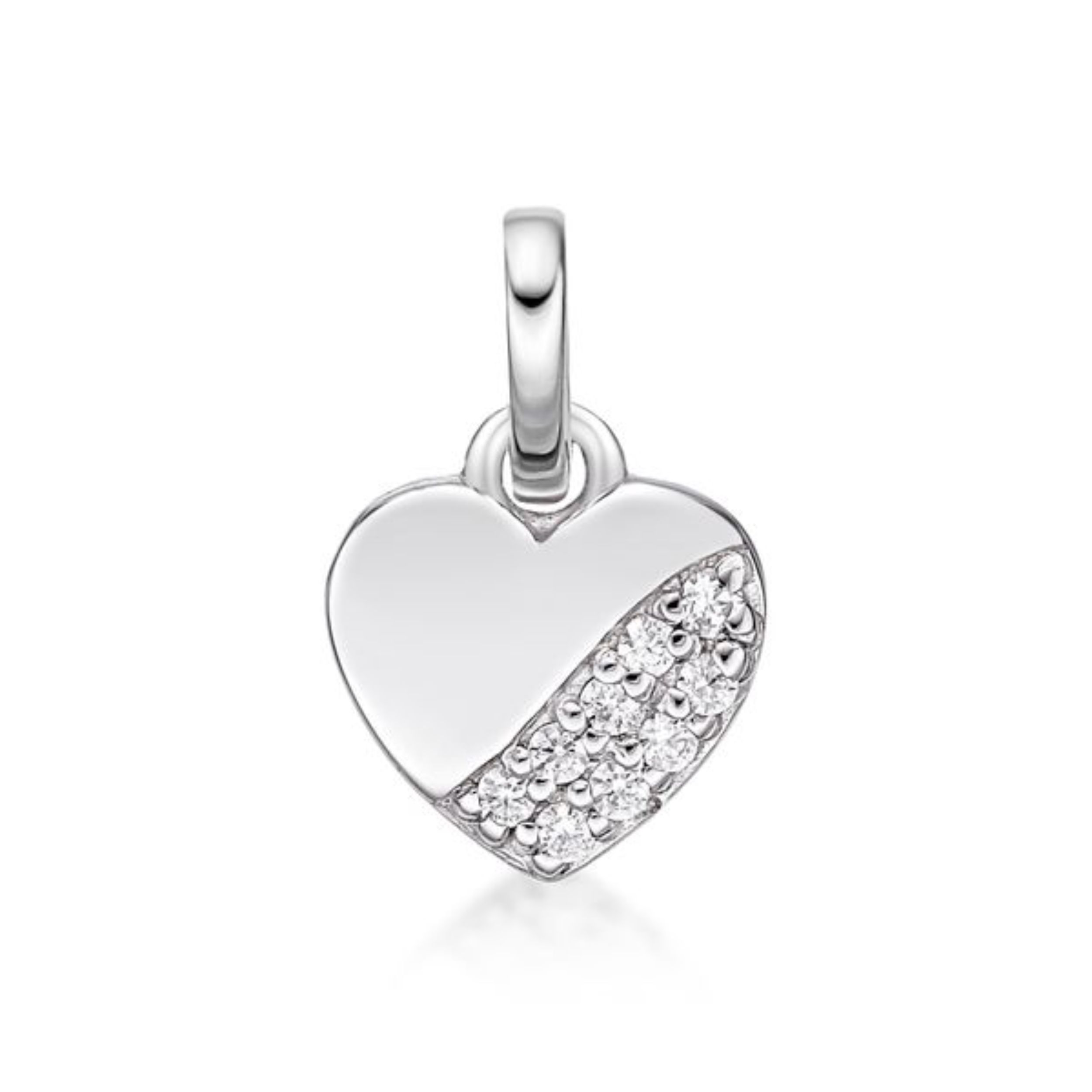 Picture of 2 ROW HEART, PENDANT