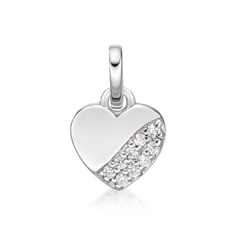 Picture of 2 ROW HEART, PENDANT