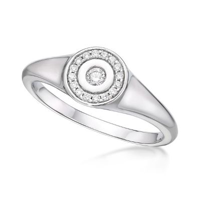 Picture of BEZEL&BEAD CLUSTER EYE RING