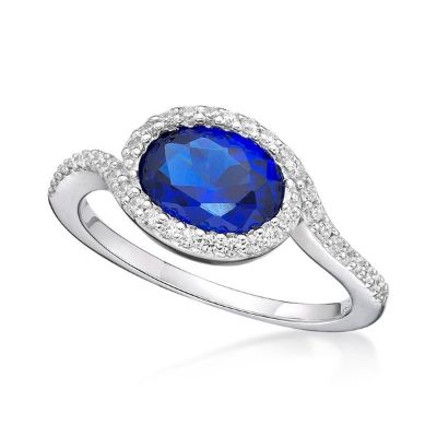 Picture of ROYAL BLUE OVAL RING