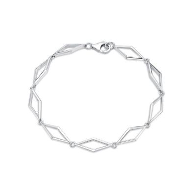 Picture of KITE TAIL LINK BRACELET, 18.5+0.5=19cm