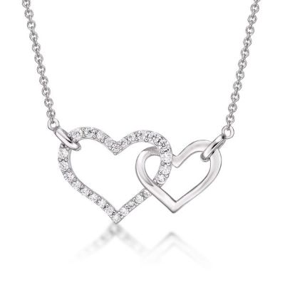 Picture of TWO LIGHT HEARTED NECKLACE