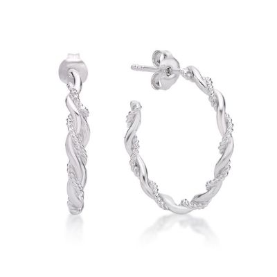 Picture of TWISTED 20mm HOOP, EARPIN & BUTTERFLY